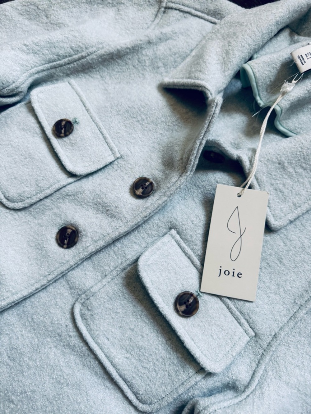 NWT Joie Oversized Shacket L - Picture 3 of 7